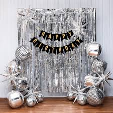 Birthday Foil Silver